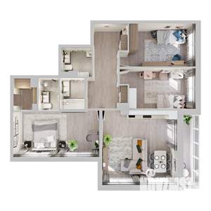 3-к квартира, вторичка, 93м2, 10/10 этаж