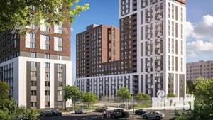 1-к квартира, строящийся дом, 38м2, 6/24 этаж