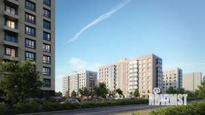 3-к квартира, строящийся дом, 72м2, 8/17 этаж