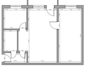 2-к квартира, вторичка, 45м2, 5/5 этаж