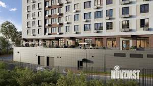 1-к квартира, строящийся дом, 40м2, 10/18 этаж