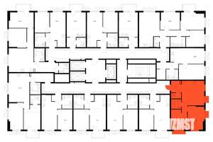 2-к квартира, вторичка, 49м2, 7/25 этаж