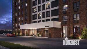 1-к квартира, строящийся дом, 41м2, 1/19 этаж