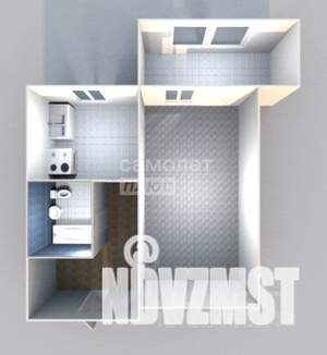 1-к квартира, вторичка, 35м2, 4/5 этаж