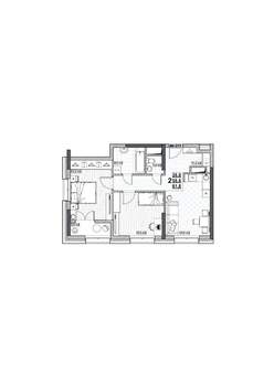 2-к квартира, вторичка, 62м2, 10/24 этаж