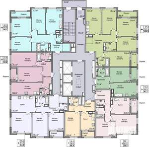 1-к квартира, вторичка, 41м2, 24/25 этаж