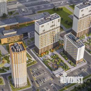 2-к квартира, строящийся дом, 62м2, 18/24 этаж