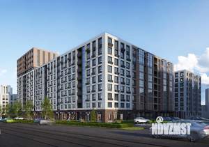 2-к квартира, строящийся дом, 66м2, 3/9 этаж