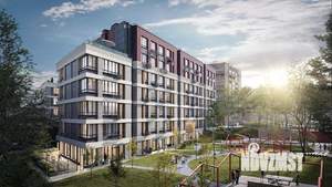 2-к квартира, строящийся дом, 66м2, 4/6 этаж