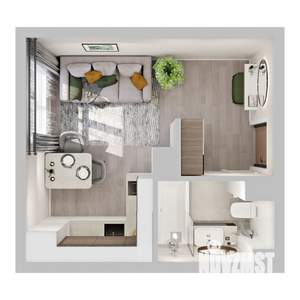 Студия квартира, вторичка, 21м2, 10/10 этаж