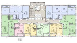 2-к квартира, вторичка, 58м2, 18/25 этаж