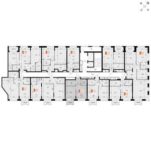 1-к квартира, вторичка, 42м2, 4/16 этаж