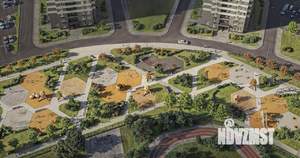 3-к квартира, строящийся дом, 74м2, 2/27 этаж