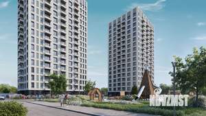 2-к квартира, строящийся дом, 53м2, 13/17 этаж