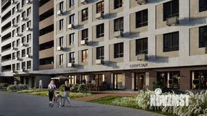 2-к квартира, строящийся дом, 57м2, 7/18 этаж