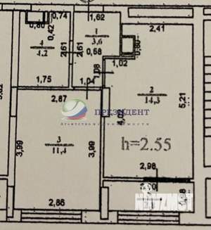 1-к квартира, вторичка, 36м2, 16/20 этаж