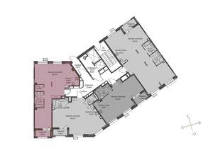 1-к квартира, вторичка, 71м2, 9/12 этаж