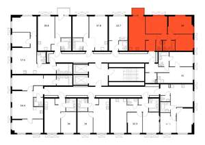 3-к квартира, вторичка, 69м2, 6/15 этаж
