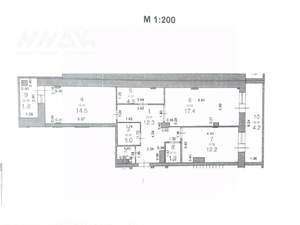 2-к квартира, вторичка, 73м2, 4/15 этаж