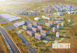 2-к квартира, строящийся дом, 43м2, 6/8 этаж