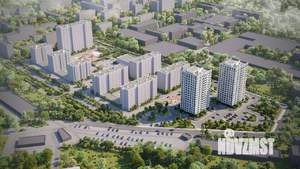 3-к квартира, строящийся дом, 65м2, 10/17 этаж
