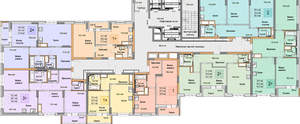 2-к квартира, вторичка, 56м2, 20/25 этаж