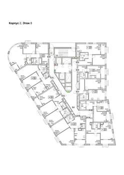 2-к квартира, вторичка, 64м2, 8/24 этаж