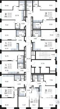 2-к квартира, вторичка, 59м2, 5/13 этаж