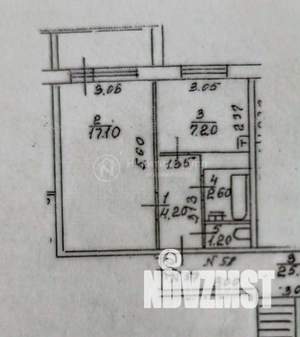 1-к квартира, вторичка, 32м2, 5/5 этаж