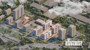 Студия квартира, строящийся дом, 29м2, 14/17 этаж