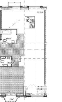 3-к квартира, строящийся дом, 82м2, 4/7 этаж