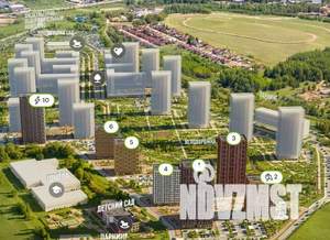 1-к квартира, вторичка, 35м2, 11/25 этаж