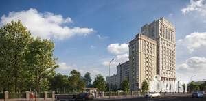2-к квартира, строящийся дом, 90м2, 1/17 этаж