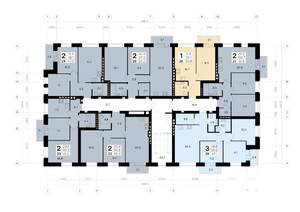 2-к квартира, вторичка, 60м2, 4/4 этаж