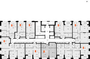 1-к квартира, вторичка, 44м2, 12/20 этаж
