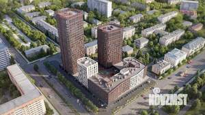 3-к квартира, строящийся дом, 77м2, 8/25 этаж