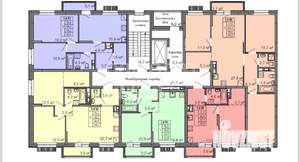 2-к квартира, вторичка, 58м2, 9/9 этаж