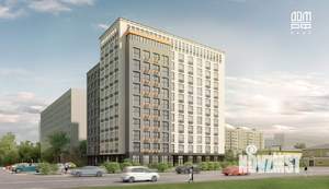 1-к квартира, строящийся дом, 35м2, 8/11 этаж