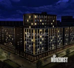 1-к квартира, сданный дом, 46м2, 2/10 этаж