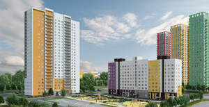 Студия квартира, строящийся дом, 23м2, 25/25 этаж