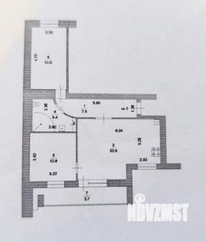 3-к квартира, вторичка, 59м2, 2/9 этаж