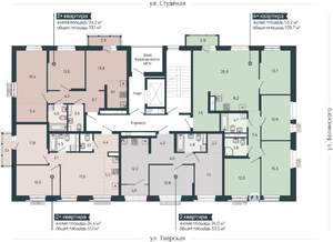 2-к квартира, вторичка, 70м2, 8/9 этаж