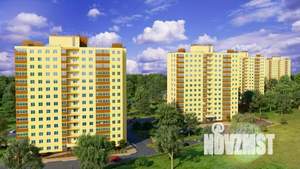 1-к квартира, строящийся дом, 49м2, 13/15 этаж