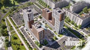 1-к квартира, вторичка, 46м2, 12/24 этаж