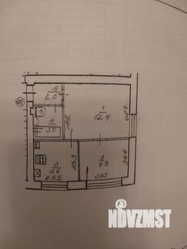 2-к квартира, вторичка, 30м2, 4/5 этаж