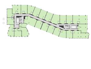 1-к квартира, вторичка, 62м2, 6/6 этаж