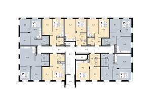 1-к квартира, вторичка, 34м2, 1/4 этаж