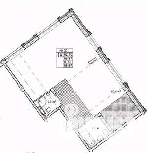 2-к квартира, вторичка, 70м2, 3/7 этаж