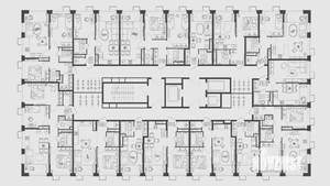 1-к квартира, вторичка, 20м2, 2/17 этаж