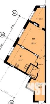 4-к квартира, строящийся дом, 219м2, 21/21 этаж